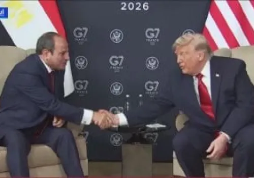 السيسي: نهر النيل أمان قومي لمصر وترامب يعد بحل القضايا الإقليمية في قمة السبع