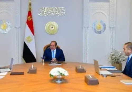 اجتماع رئاسي لبحث تطوير الملاحة البحرية وصناعة الوحدات البحرية في مصر